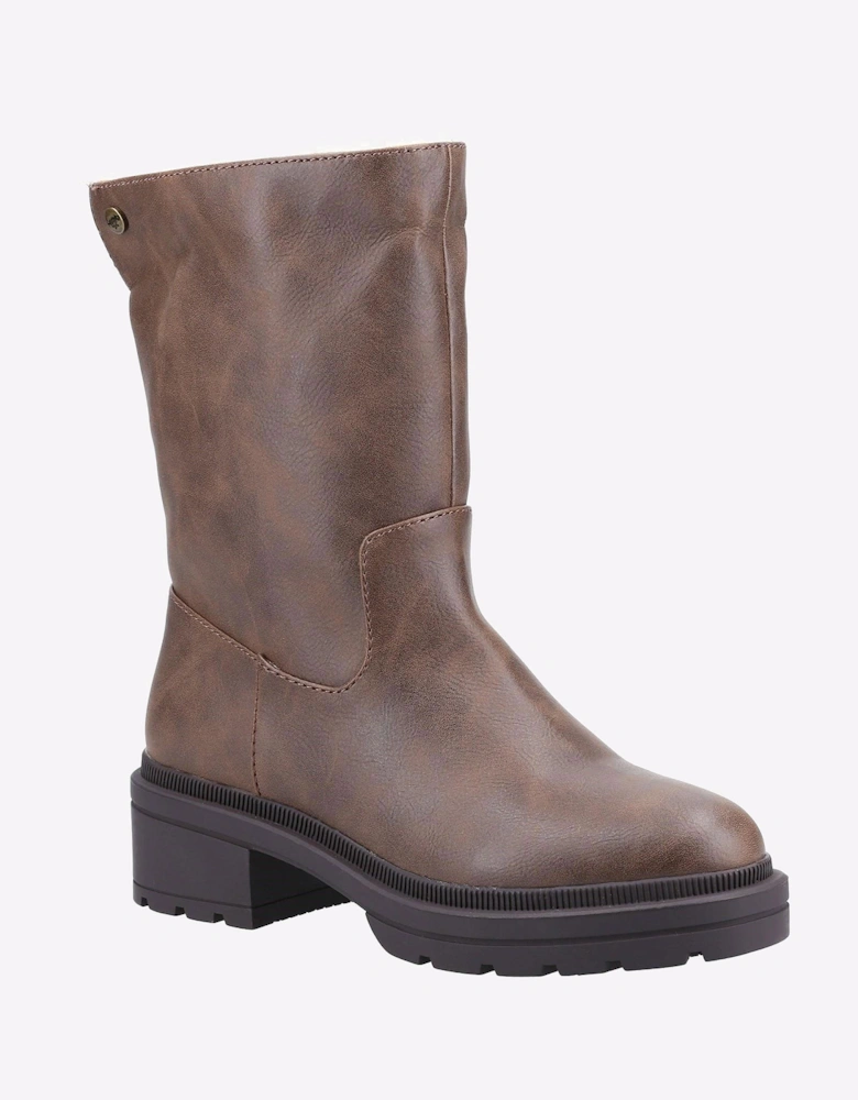Rocket Dog Idea Womens Mid Boots Brown