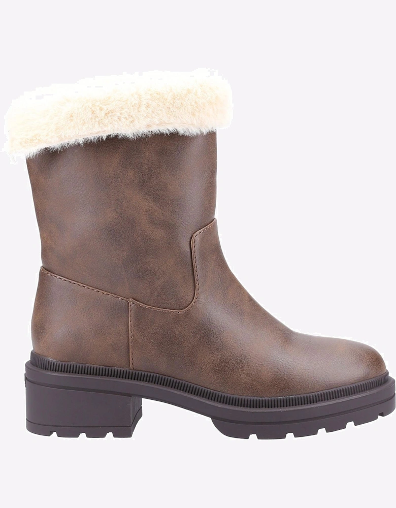 Rocket Dog Idea Womens Mid Boots Brown