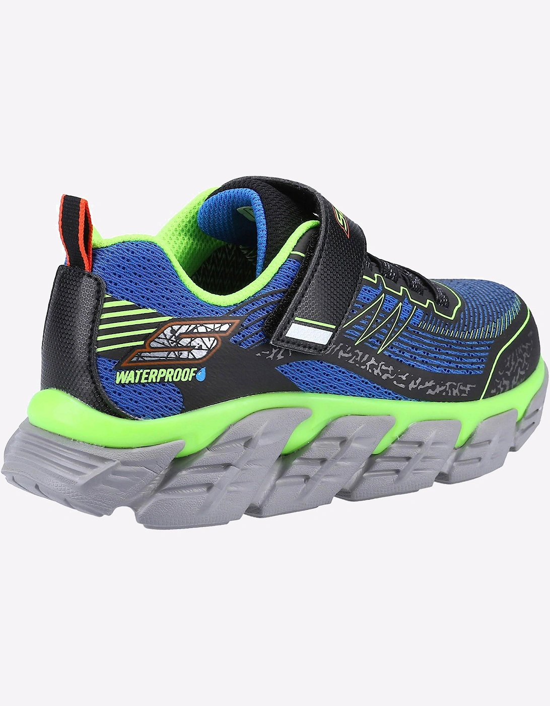 Skechers Tech-Grip Waterproof Junior Royal/Black