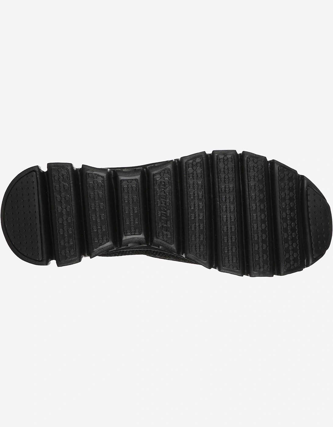 Skechers Glide Step Memory Foam Trainers Womens Black