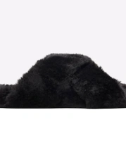 Black Faux Fur
