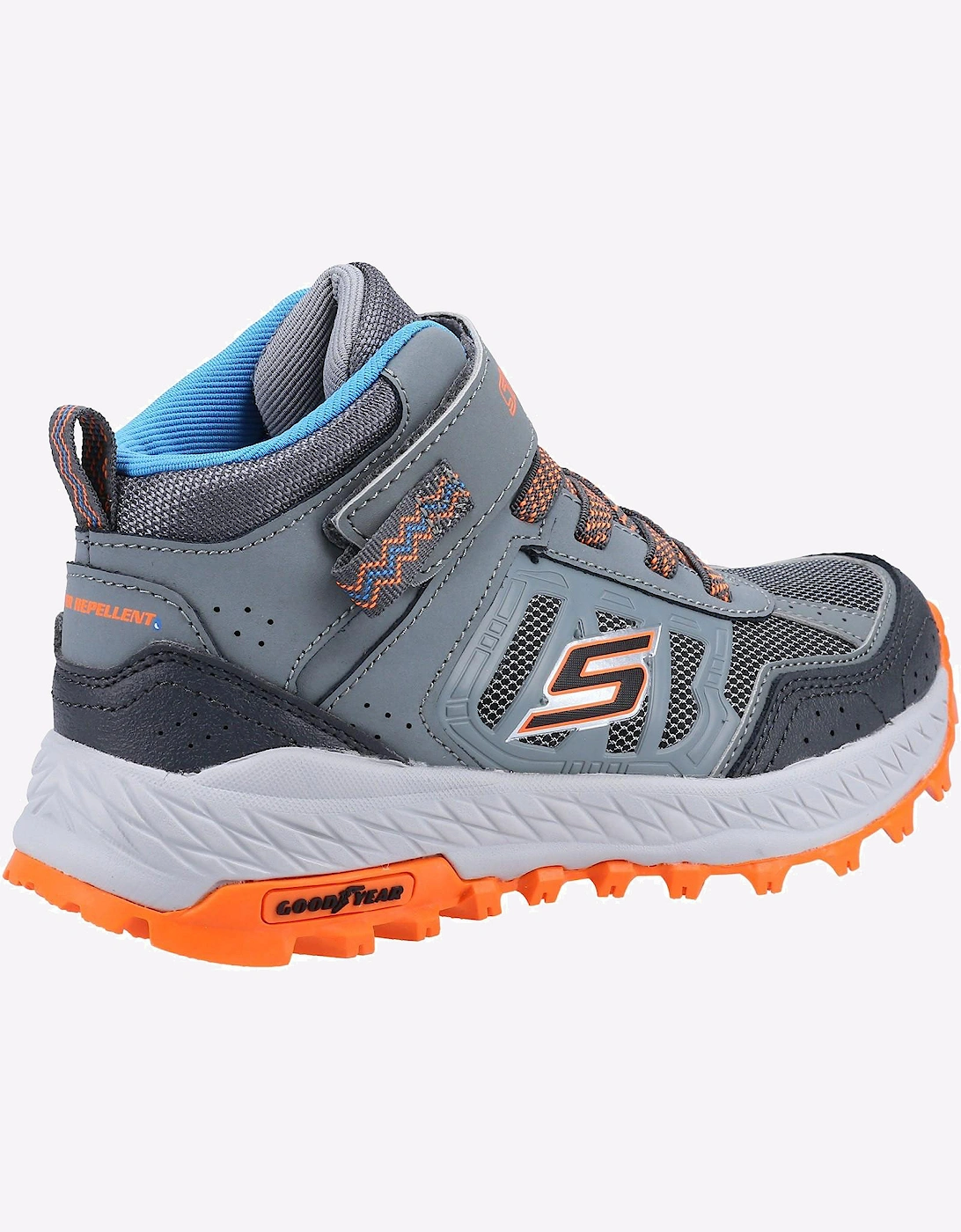 Skechers Fuse Tread Trekor Memory Foam Boot Junior Grey / Charcoal