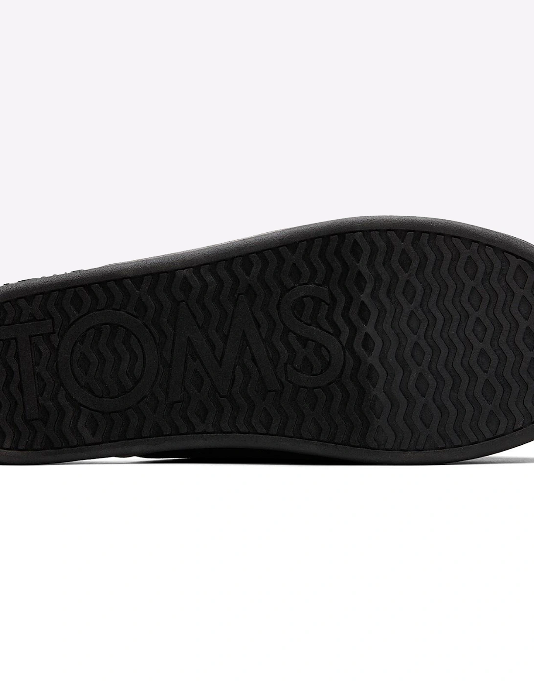 Toms Harbor Mule Slippers Mens Black REPREVE Two Tone Felt