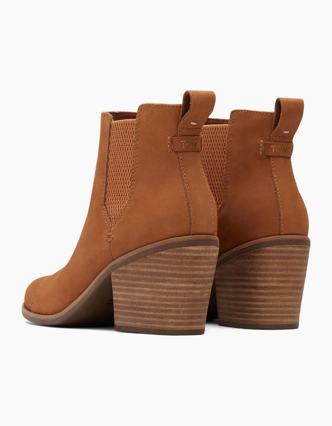 Toms Everly Boot Womens Tan Oiled Nubuck