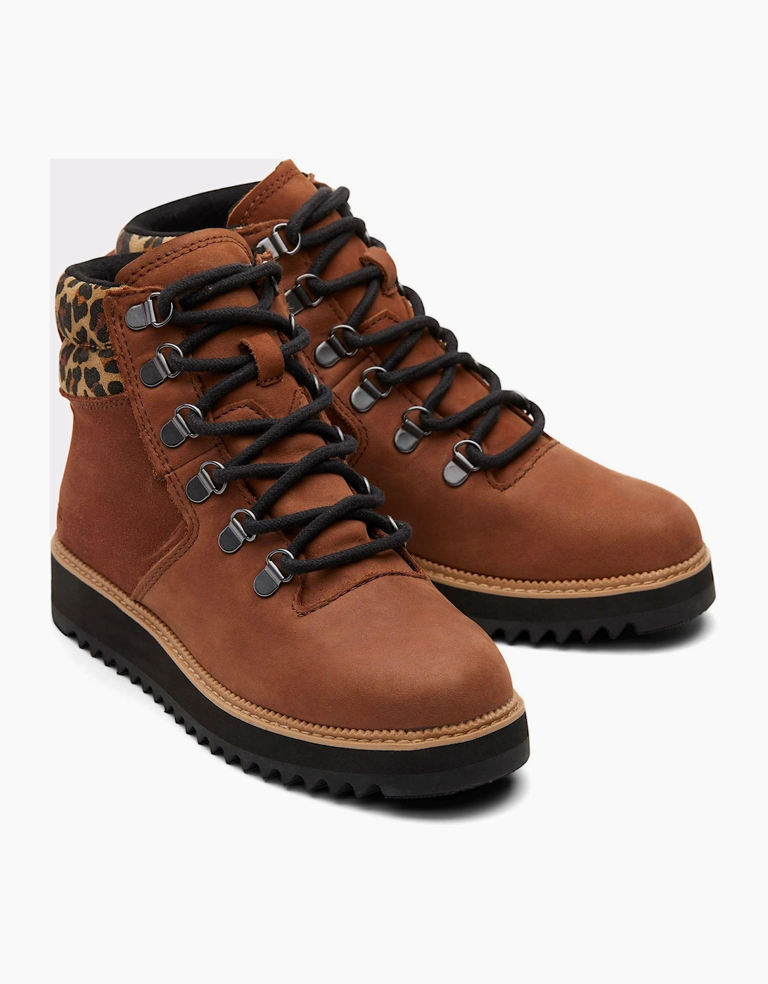 Toms Mojave Waterproof Womens Ankle Boots Dark Nubuck / Suede