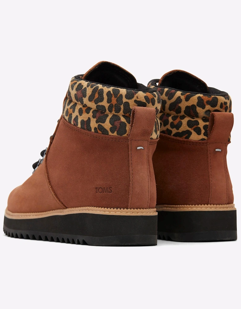 Toms Mojave Waterproof Womens Ankle Boots Dark Nubuck / Suede
