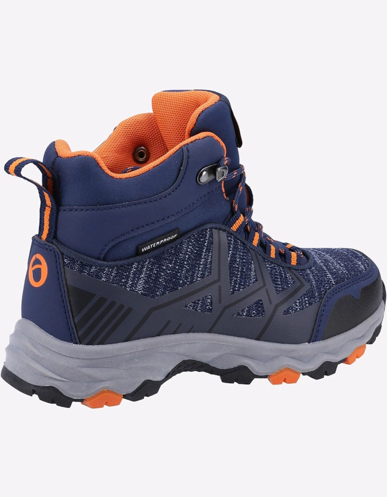 Cotswold Coaley Waterproof Memory Foam Hiking Boots Junior Navy