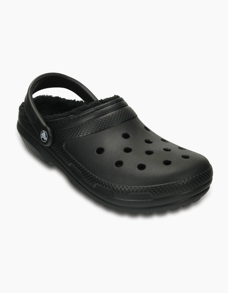 Crocs Classic Lined Clog Womens Black