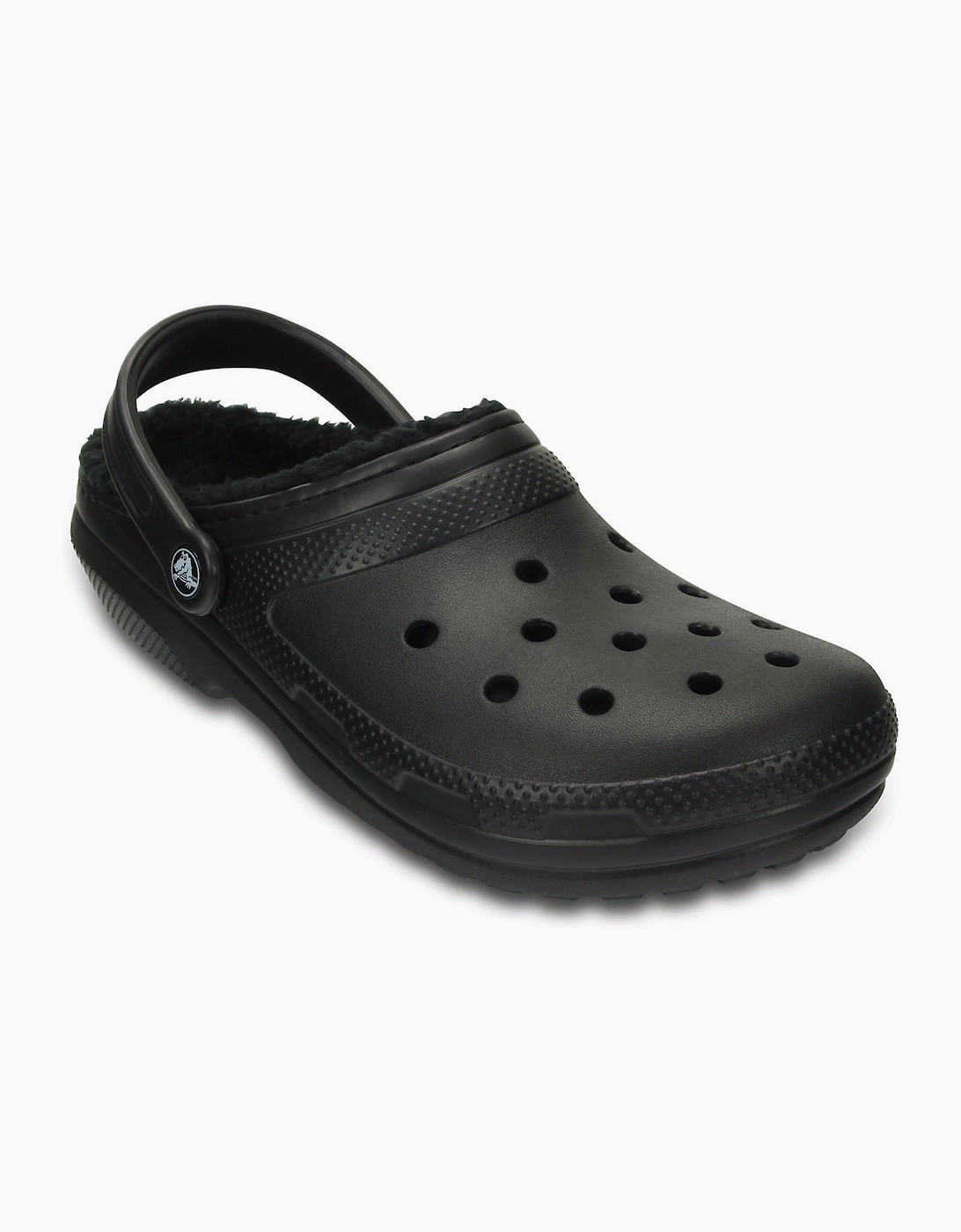 Crocs Classic Lined Clog Womens Black