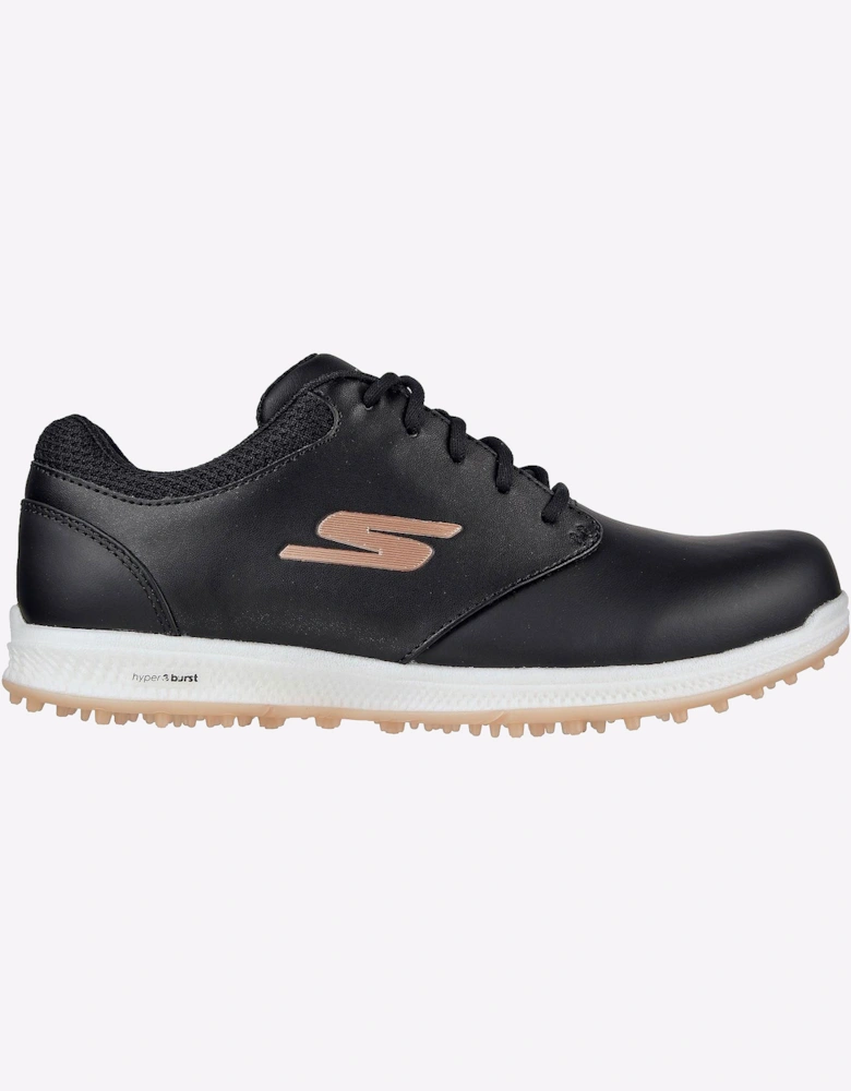 Skechers Go Golf Elite 4 Hyper Waterproof Golf Shoes Womens Black / Rose Gold