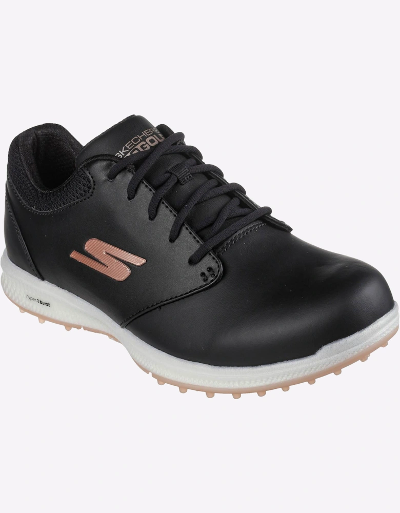 Skechers Go Golf Elite 4 Hyper Waterproof Golf Shoes Womens Black / Rose Gold