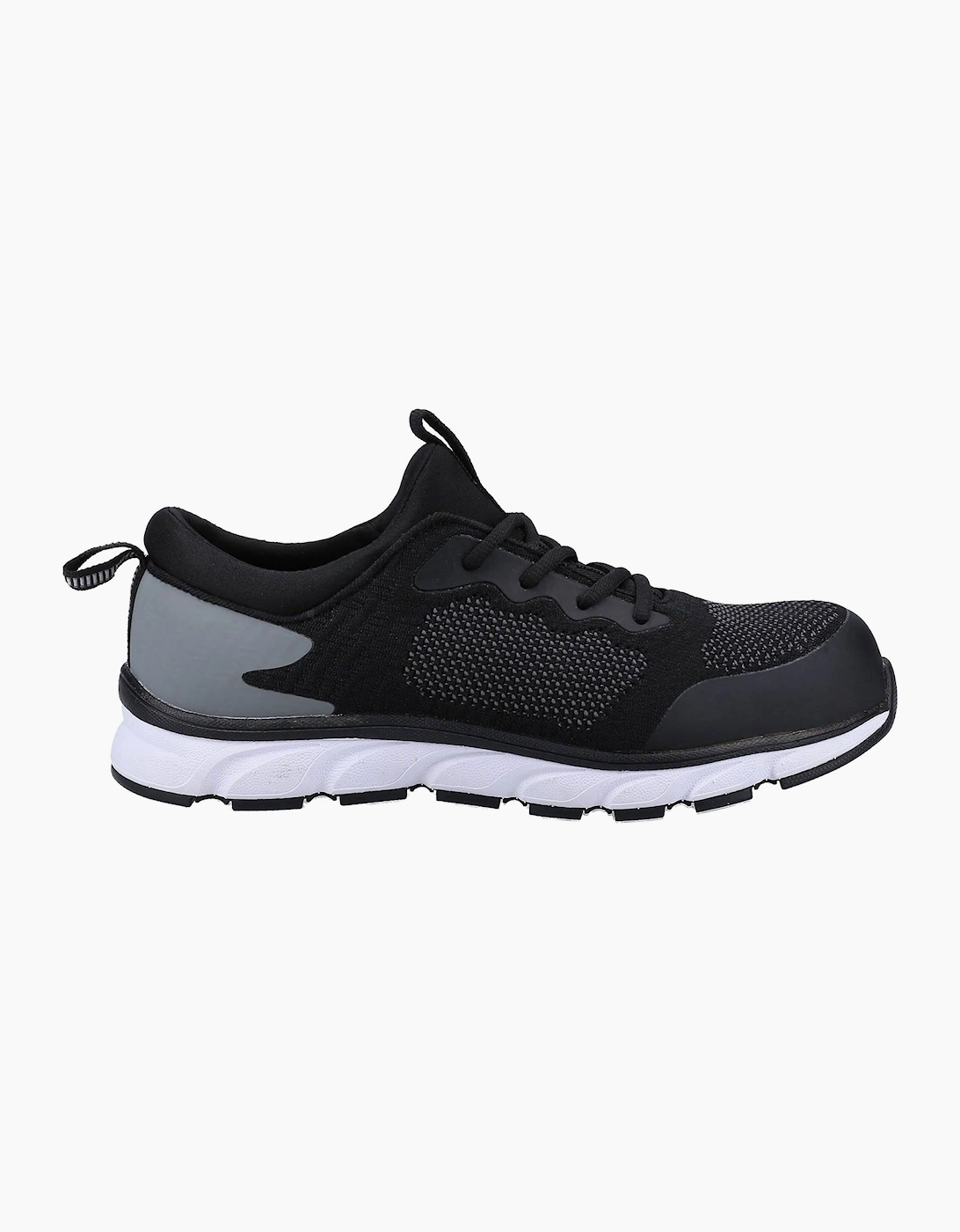 Amblers Safety Amblers 718 Memory Foam Safety Trainers Mens Black