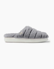 Mid Grey Faux Fur