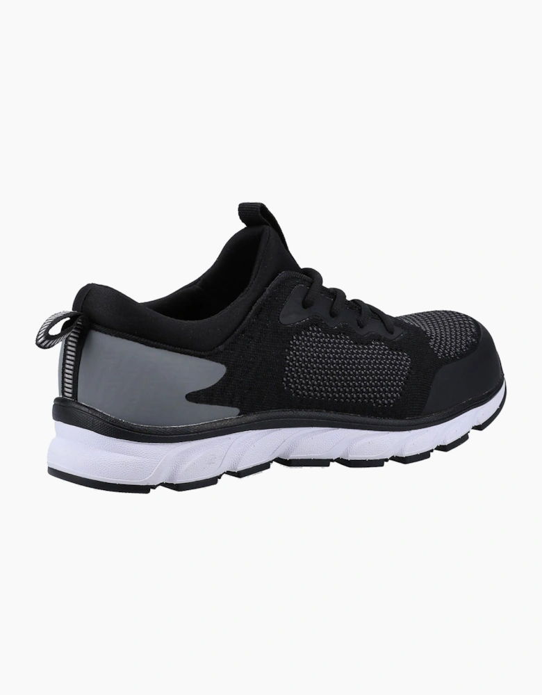 Amblers Safety Amblers 718 Memory Foam Safety Trainers Mens Black