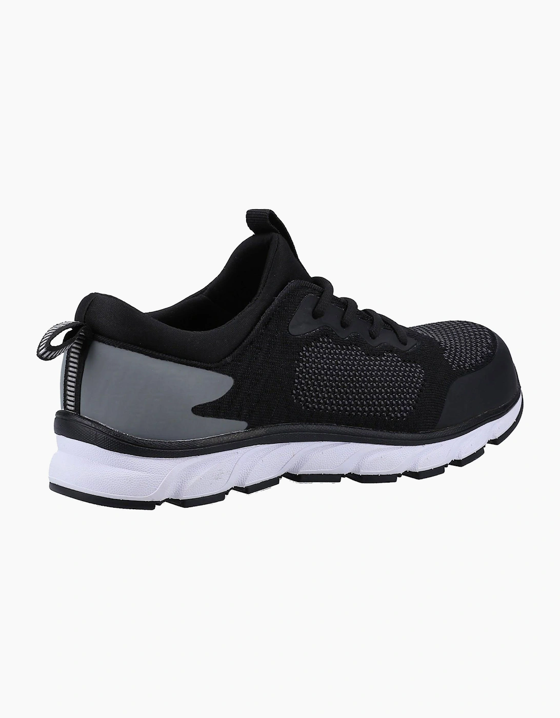 Amblers Safety Amblers 718 Memory Foam Safety Trainers Mens Black