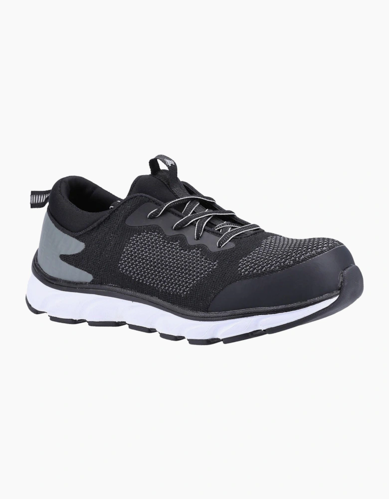 Amblers Safety Amblers 718 Memory Foam Safety Trainers Mens Black