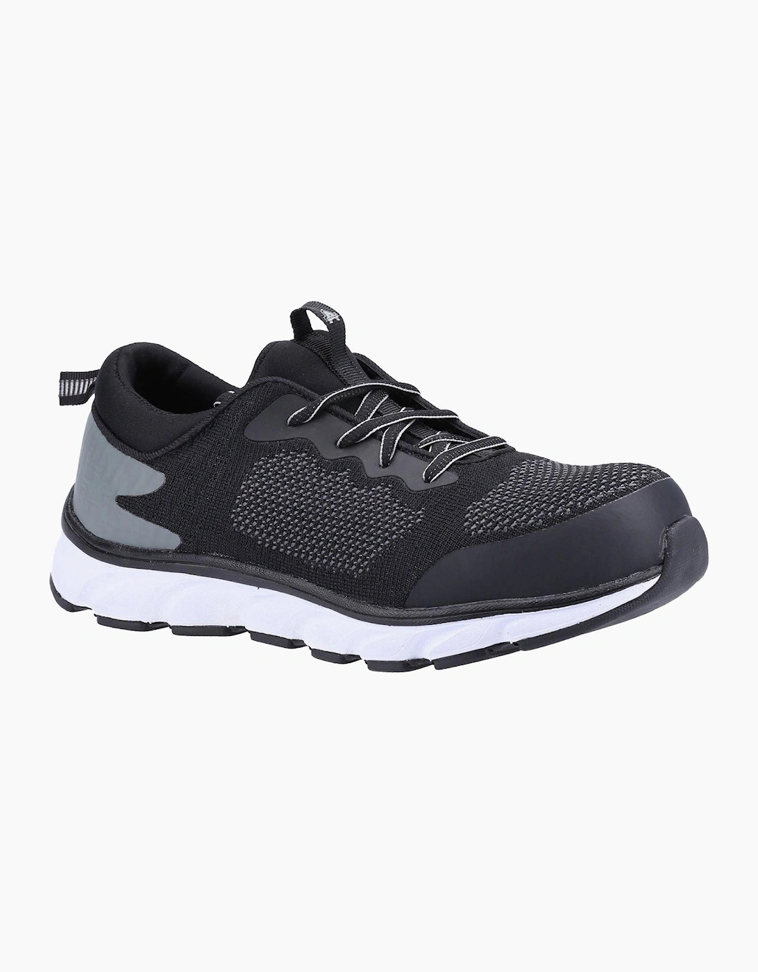 Amblers Safety Amblers 718 Memory Foam Safety Trainers Mens Black