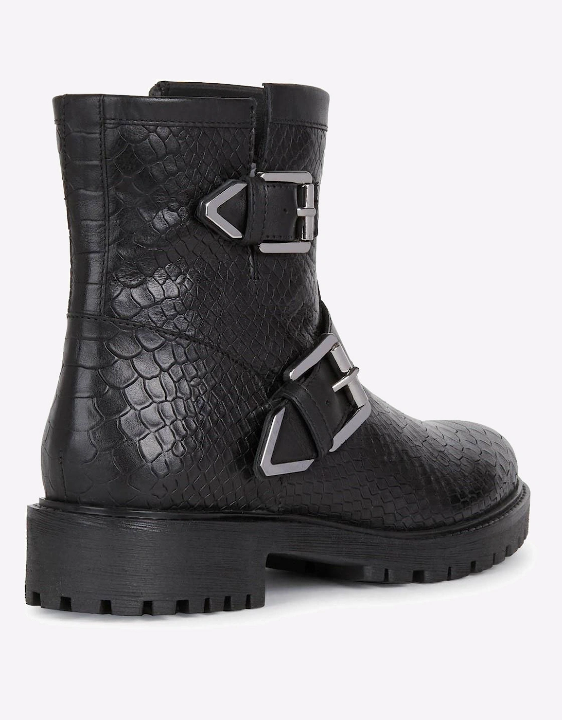 Geox Hoara Ankle Boots Womens Black