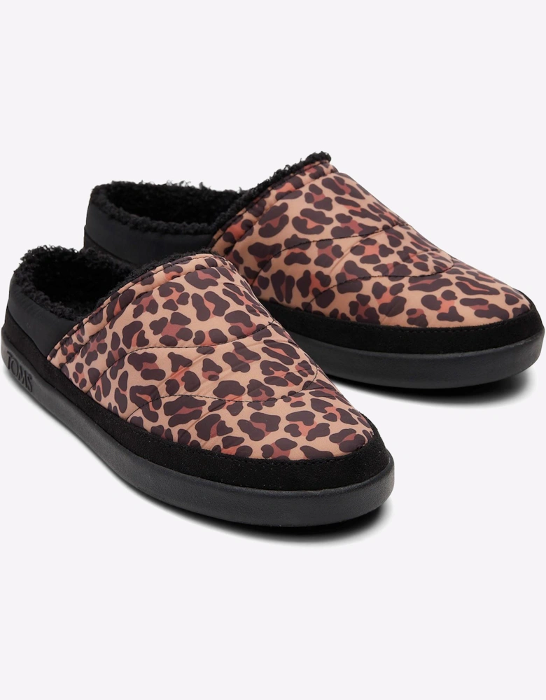 Toms Sage Mule Summer Womens Tan Classic Leopard Matte