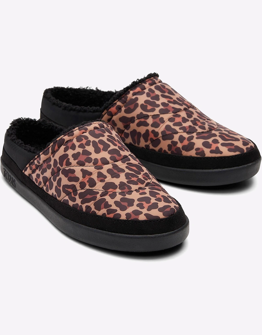 Toms Sage Mule Summer Womens Tan Classic Leopard Matte
