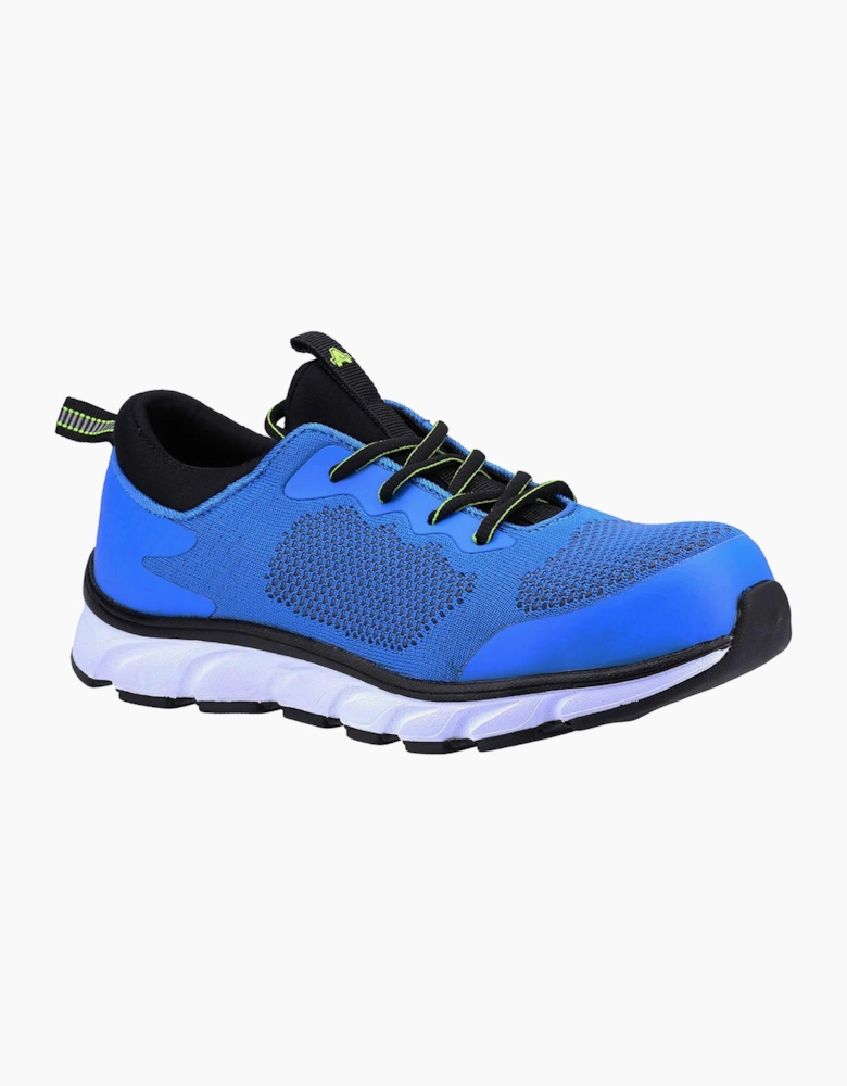 Amblers Safety Amblers 718 Memory Foam Safety Trainers Mens Blue
