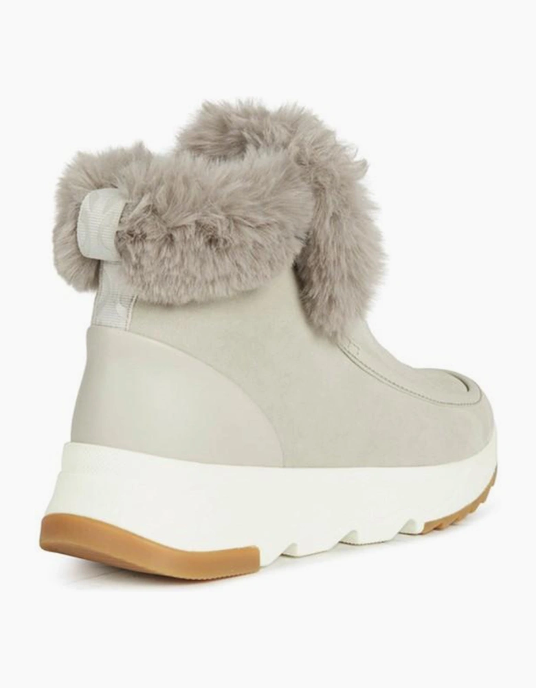 Geox Falena Womans Boots Light Grey