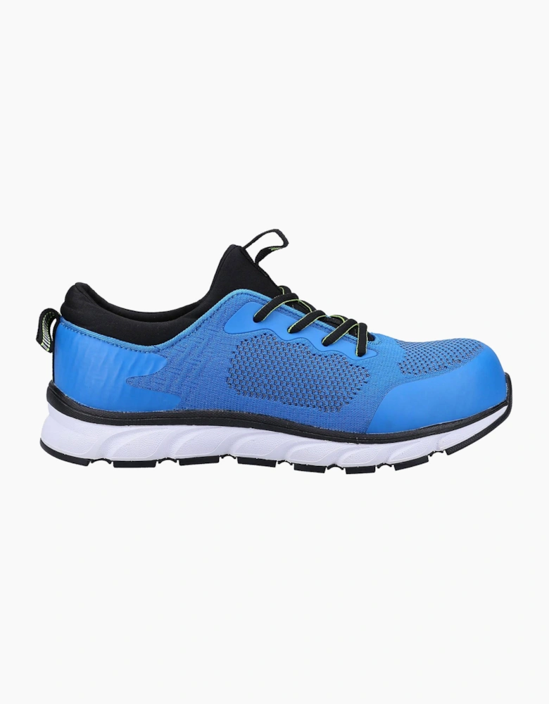 Amblers Safety Amblers 718 Memory Foam Safety Trainers Mens Blue