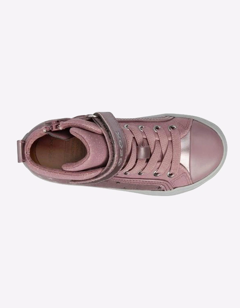 Geox Kalispera Trainers Junior Dark Pink