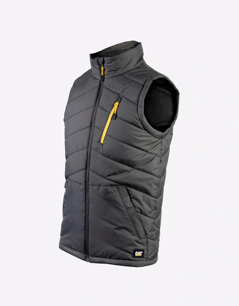 Caterpillar Essentials Gilet Mens Dark Shadow