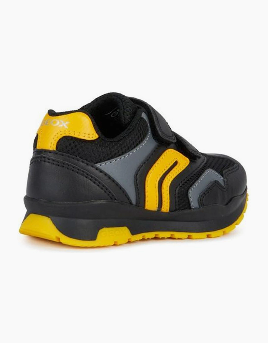 Geox Pavel Boys Trainers Black / Yellow