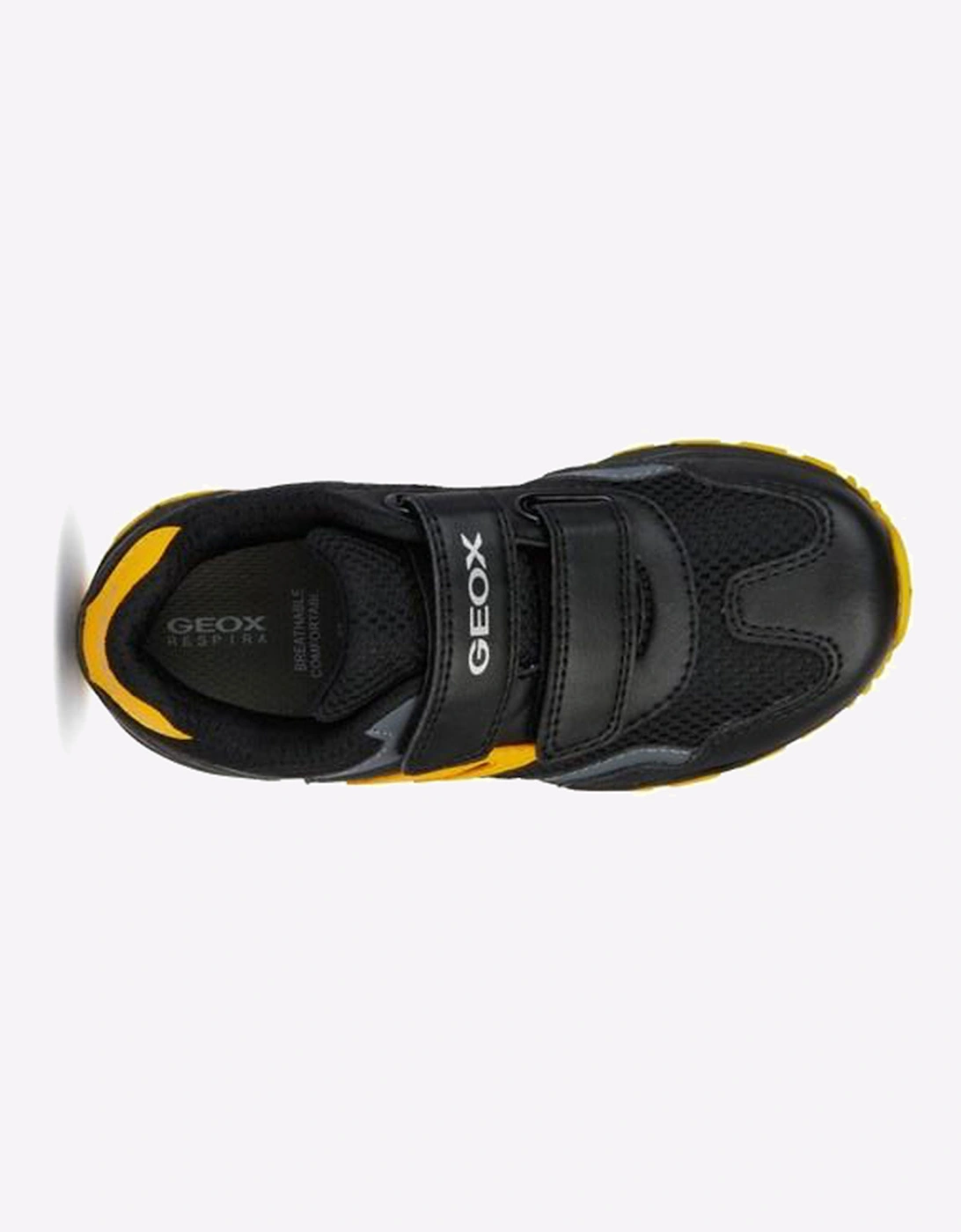 Geox Pavel Trainers Junior Black/Yellow