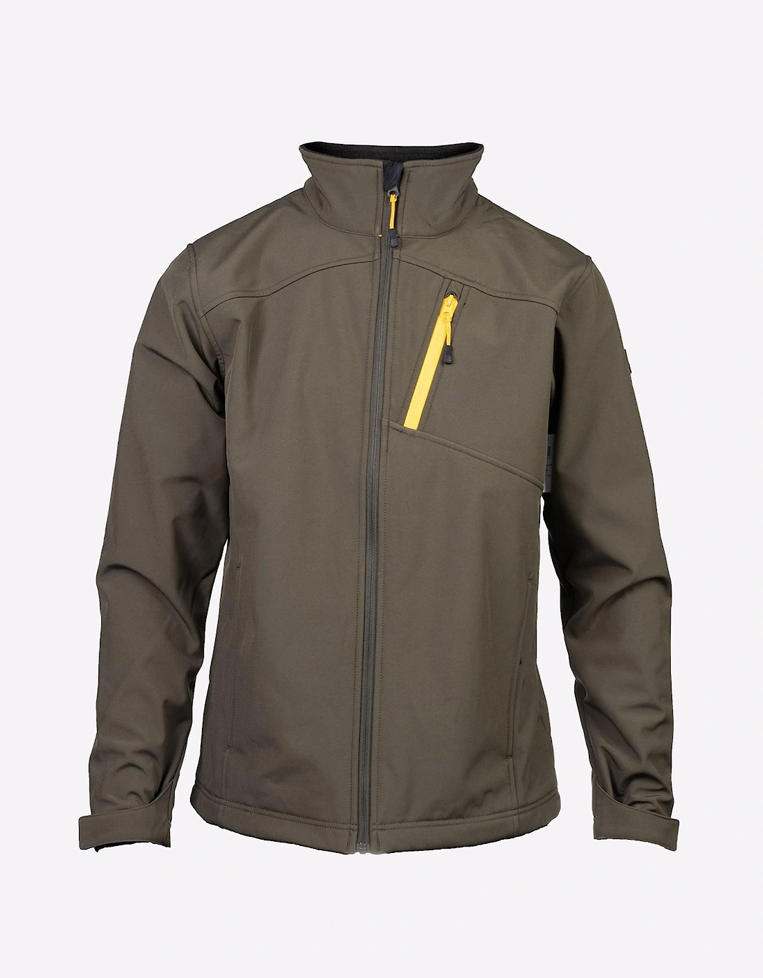 Caterpillar Essentials Shell Jacket Mens Army Moss