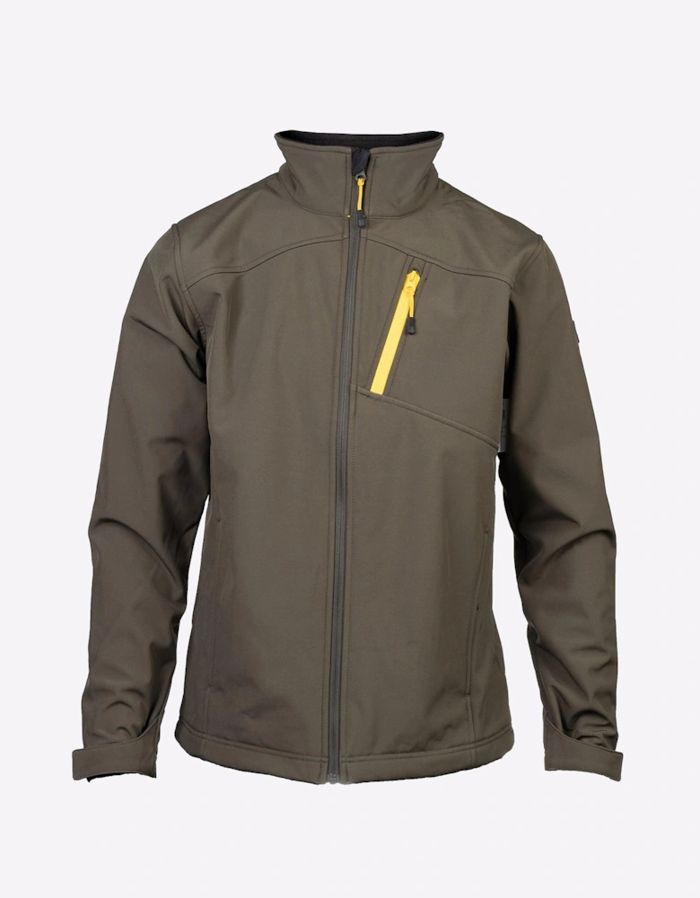Caterpillar Essentials Shell Jacket Mens Army Moss