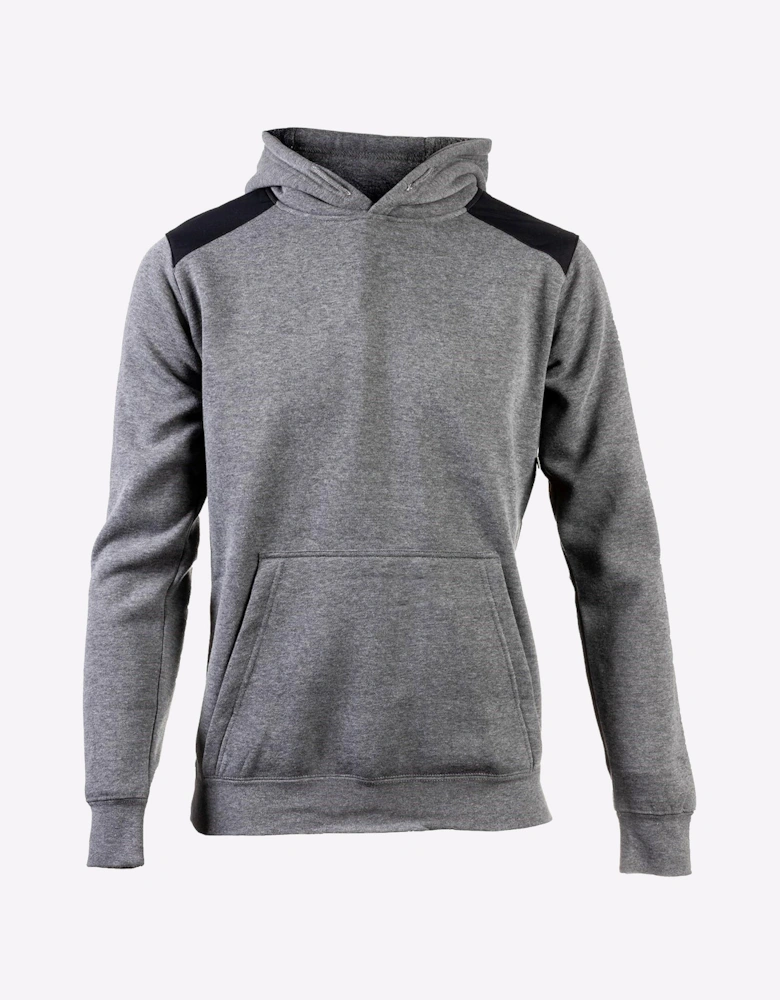 Caterpillar Essentials Hooded Sweatshirt Mens Dark Heather Grey