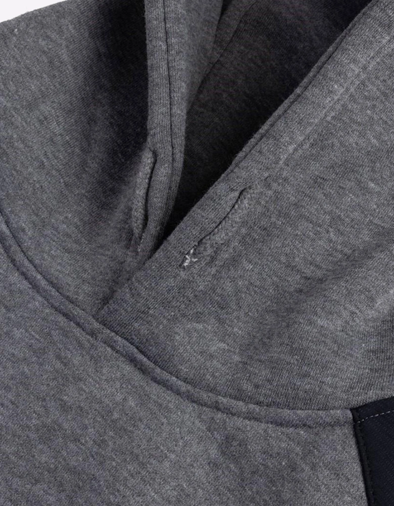 Caterpillar Essentials Hooded Sweatshirt Mens Dark Heather Grey