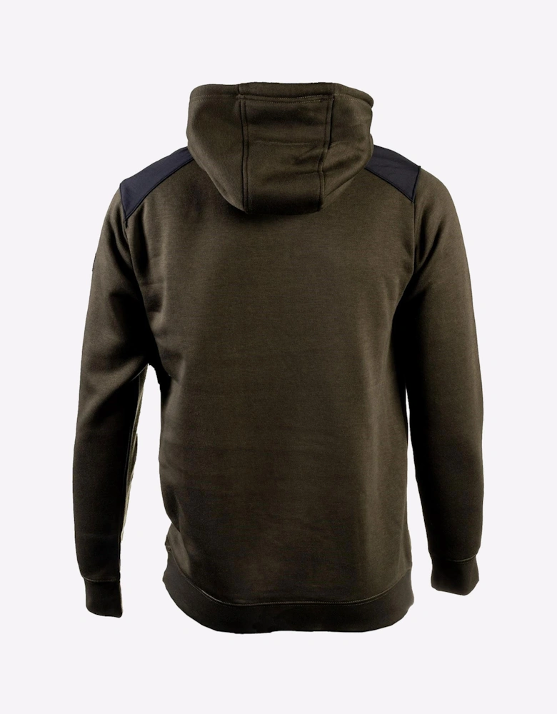 Caterpillar Essentials Hooded Sweatshirt Mens Army Moss
