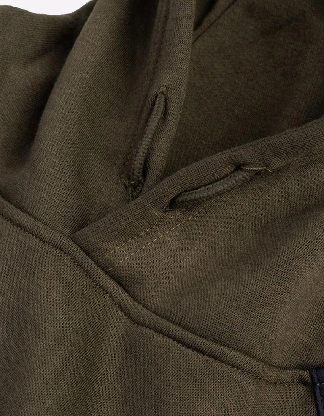 Caterpillar Essentials Hooded Sweatshirt Mens Army Moss