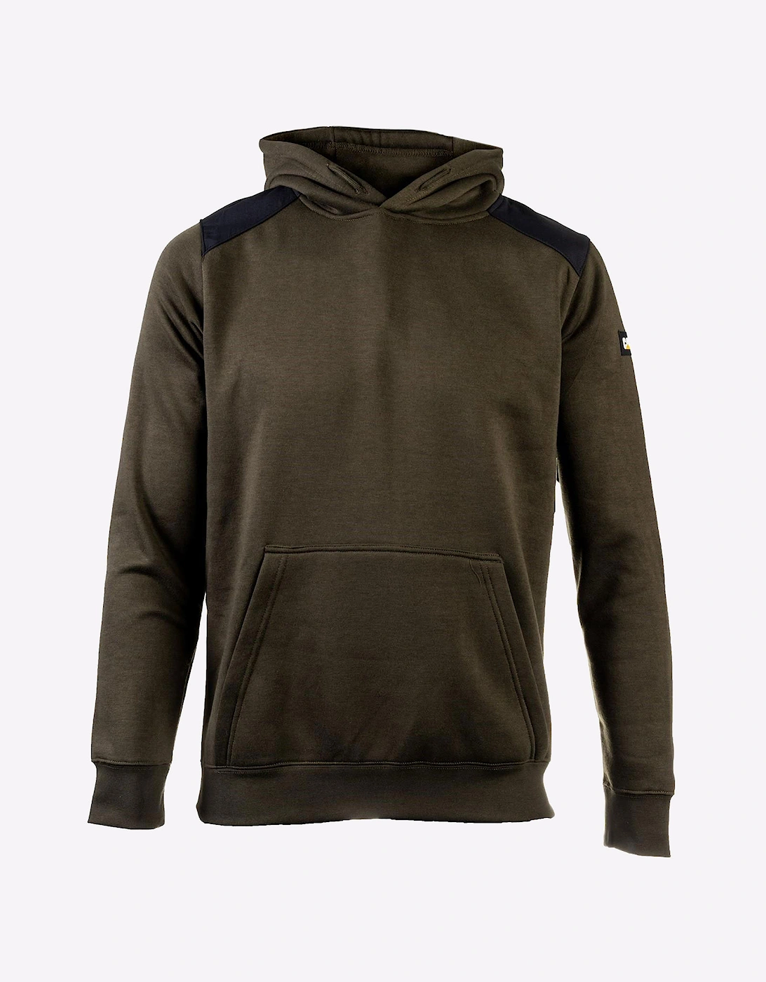 Caterpillar Essentials Hooded Sweatshirt Mens Army Moss