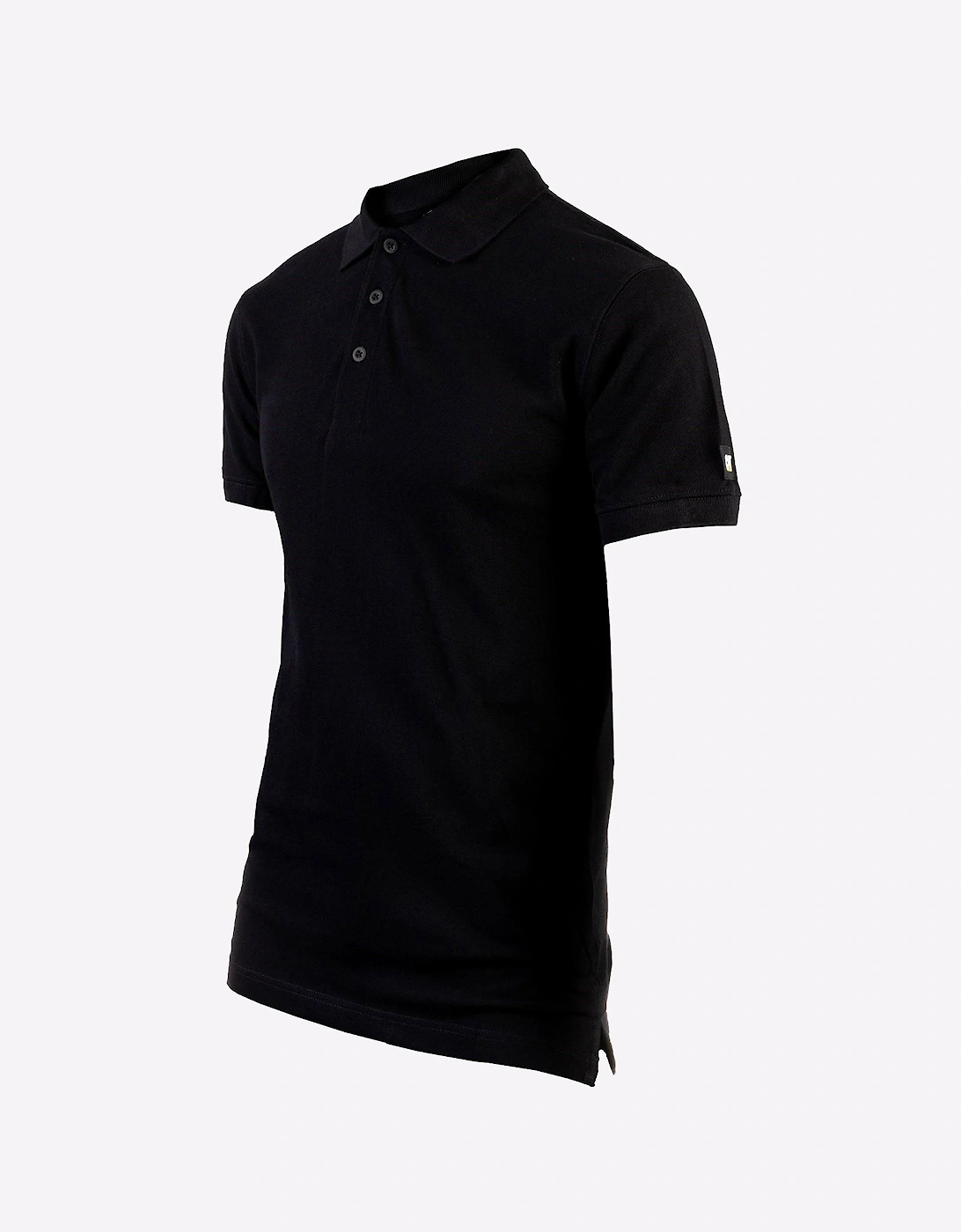 Caterpillar Essentials Polo Shirt Mens Black