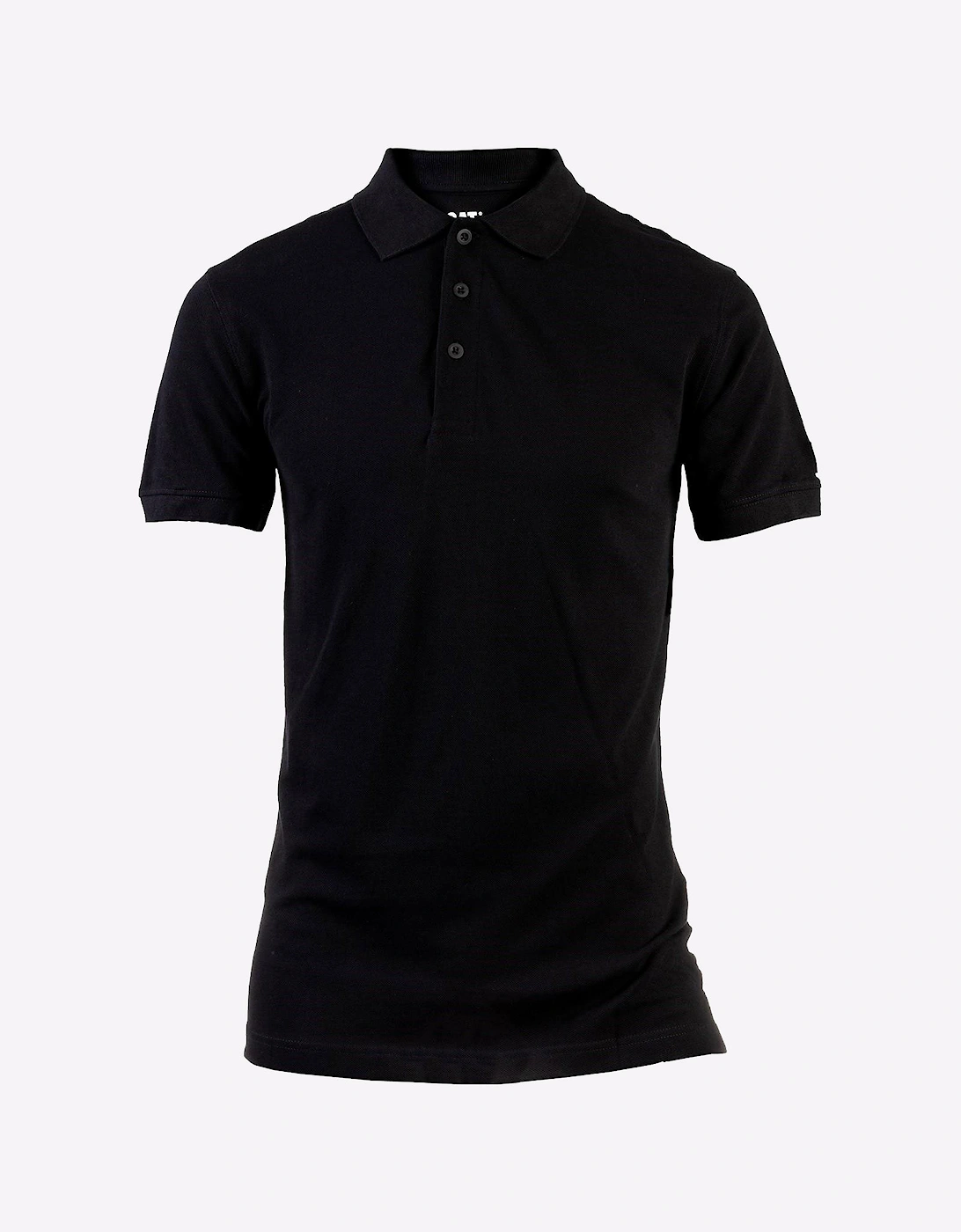 Caterpillar Essentials Polo Shirt Mens Black