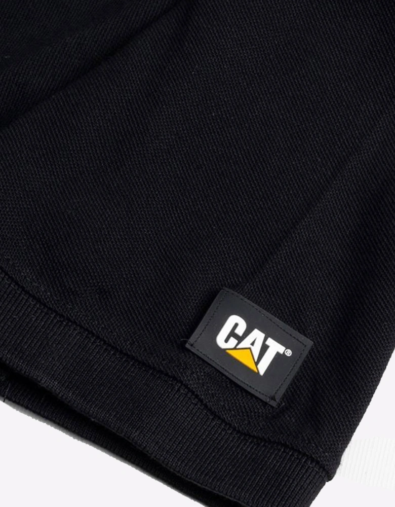 Caterpillar Essentials Polo Shirt Mens Black