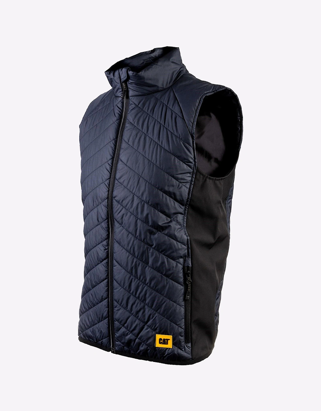 Caterpillar Trades Hybrid Gilet Mens Navy