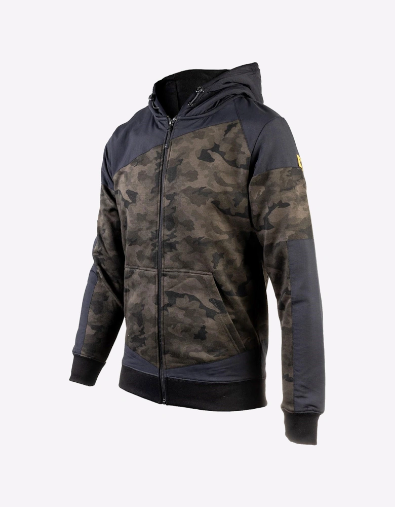 Caterpillar Trade Hooded Sweatshirt Mens Night Camo-Black