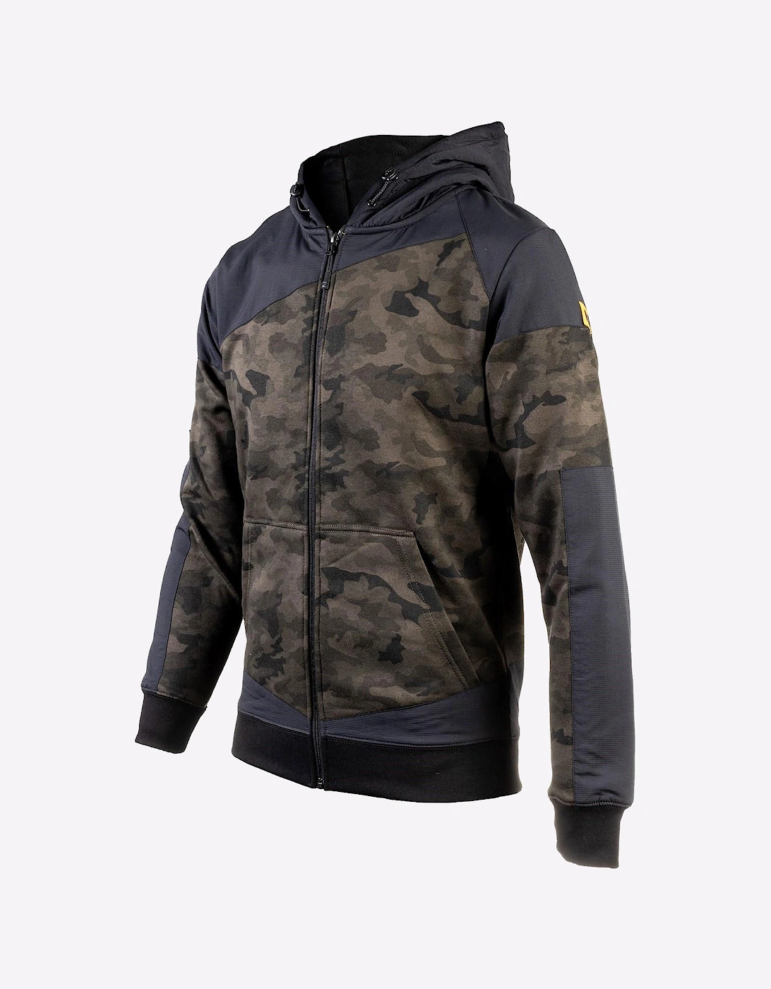 Caterpillar Trade Hooded Sweatshirt Mens Night Camo-Black