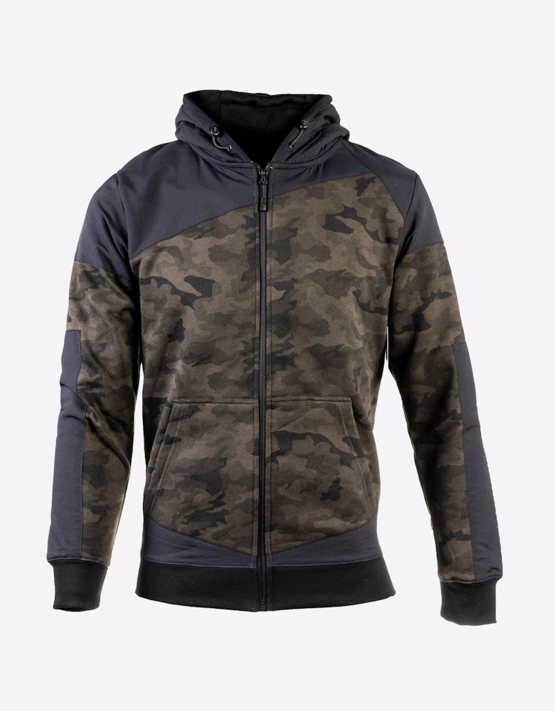 Caterpillar Trade Hooded Sweatshirt Mens Night Camo-Black