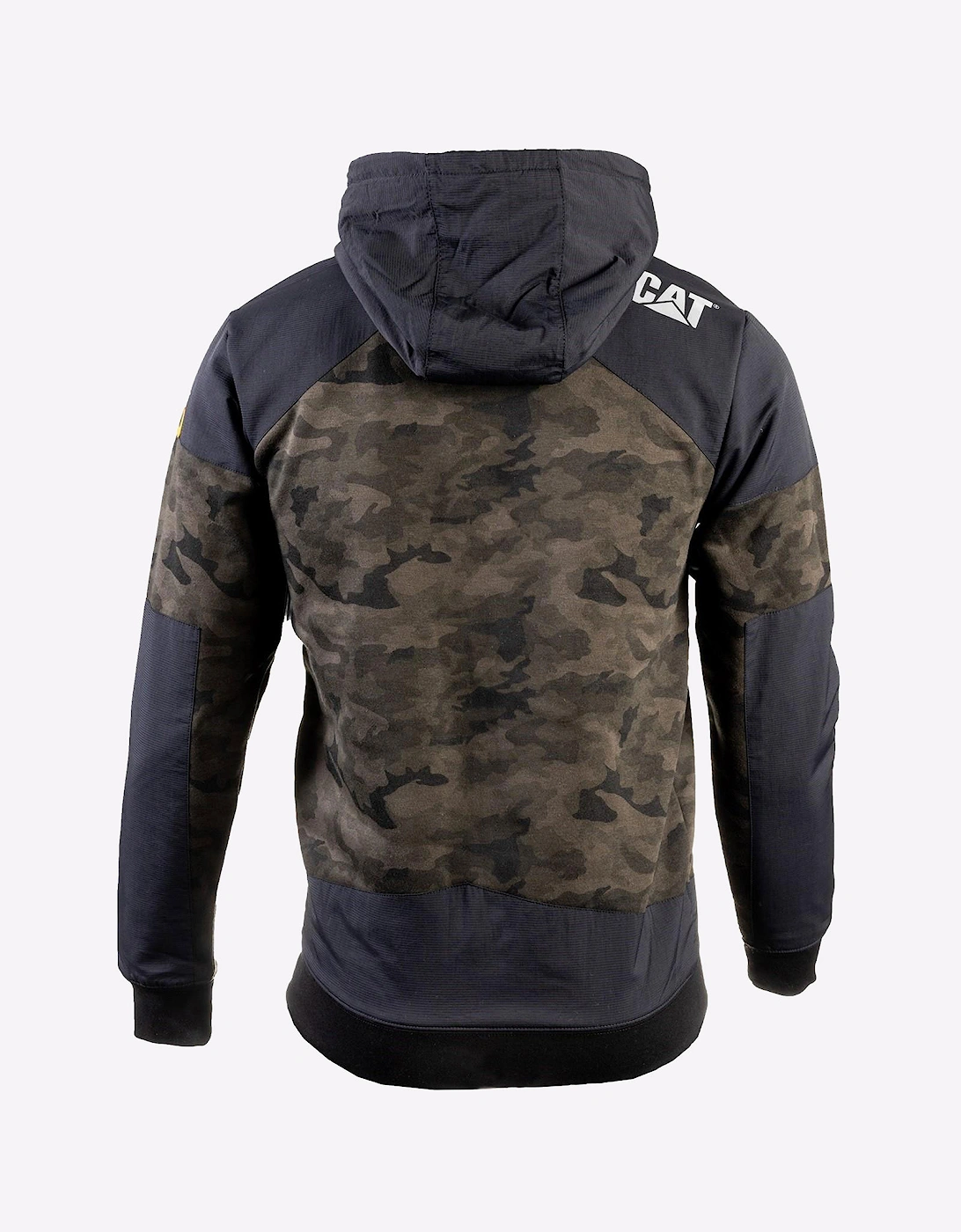 Caterpillar Trade Hooded Sweatshirt Mens Night Camo-Black