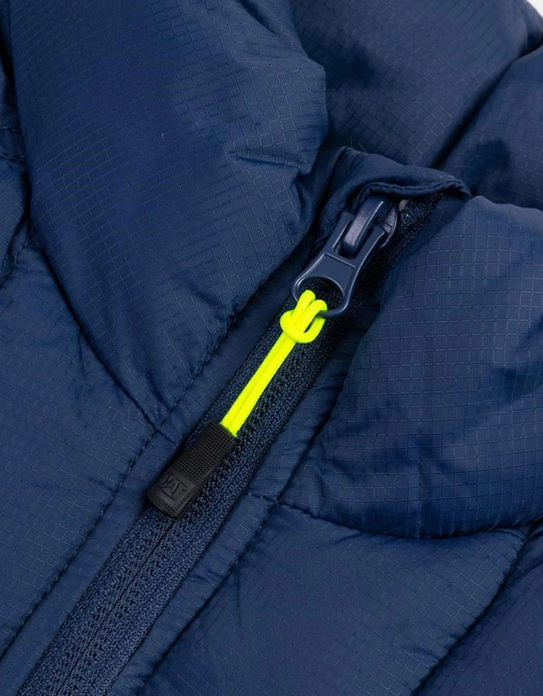 Caterpillar Insulated Vest Mens Detroit Blue