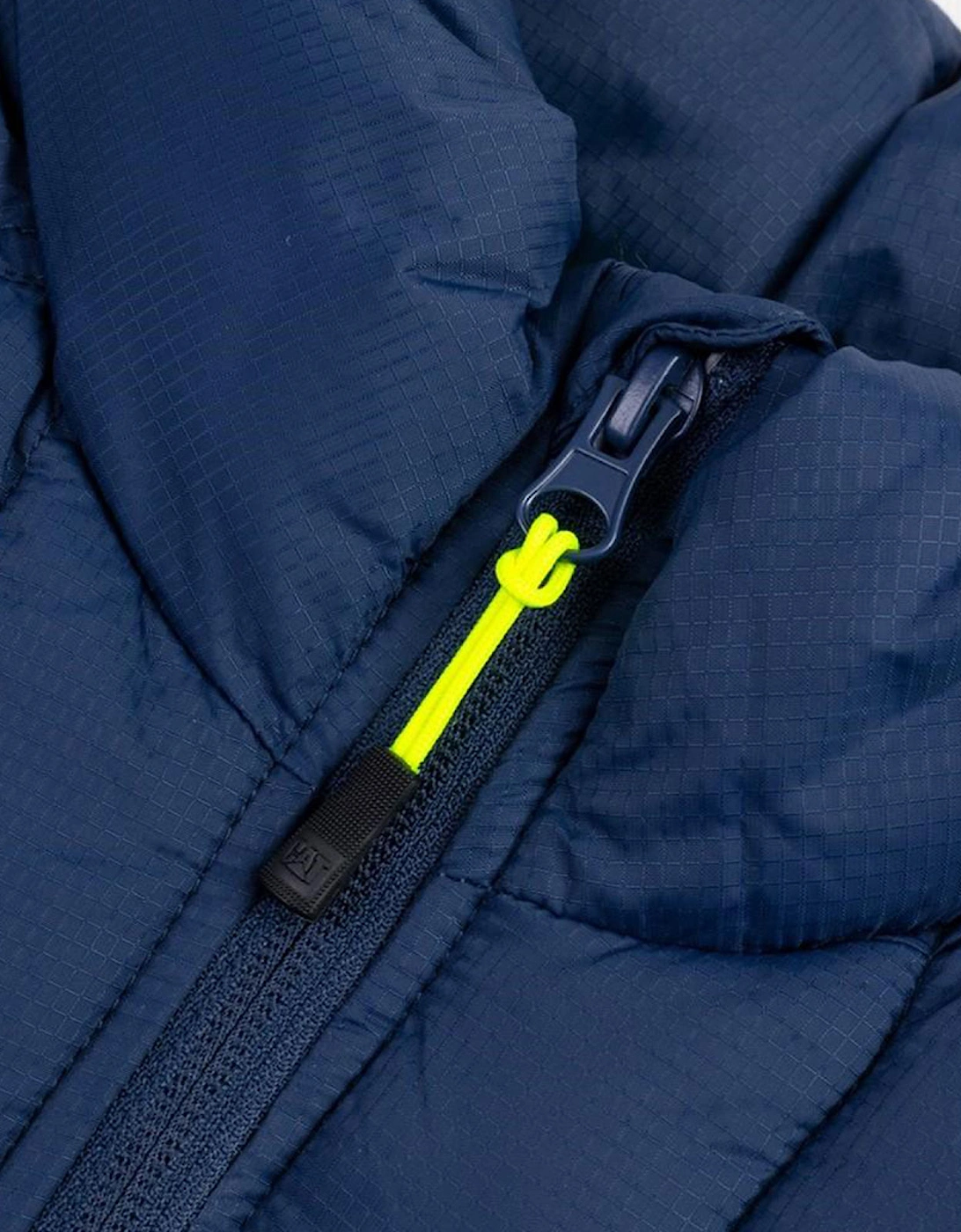 Caterpillar Insulated Vest Mens Detroit Blue