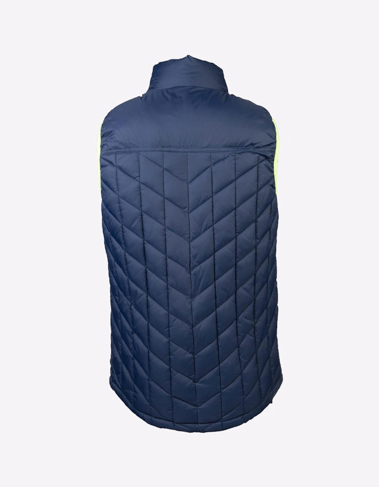 Caterpillar Insulated Vest Mens Detroit Blue