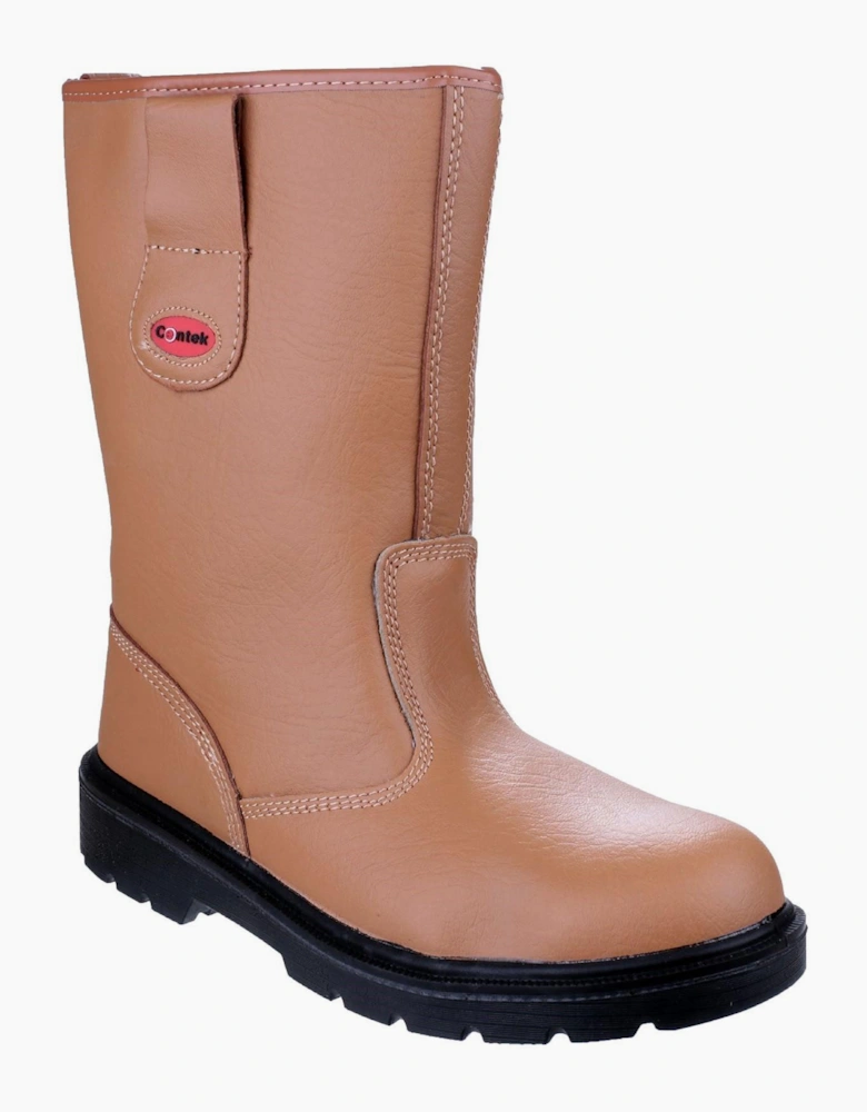 Centek Cantek FS334 Rigger Safety Boots Mens Tan